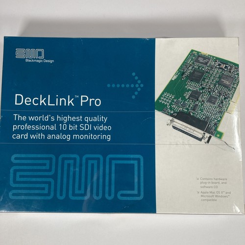 Blackmagic design decklink - blackmagic,